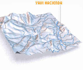 3d view of Hacienda Yaví